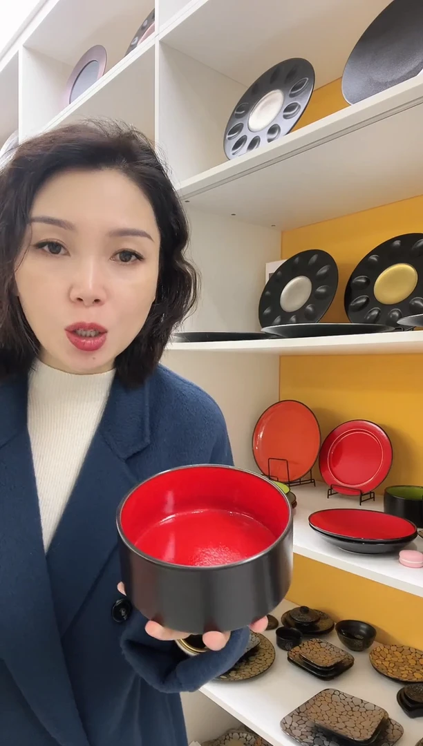 福利款 RAK 堂红色 碗