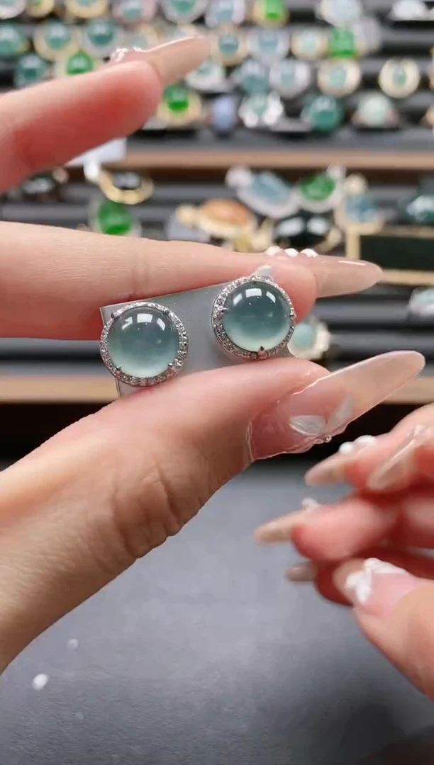 【闪购商品】翡翠戒指银S925镶嵌51511