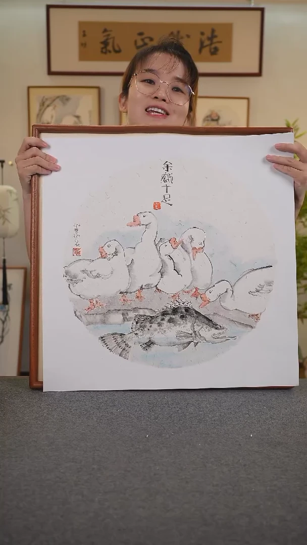 横款鹿鸣现代美术馆-张志城老师作品