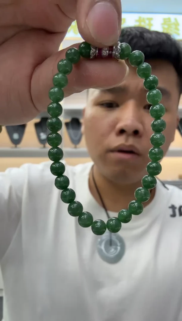 未镶嵌挂件翡翠多样性天然翡翠A货手串一件