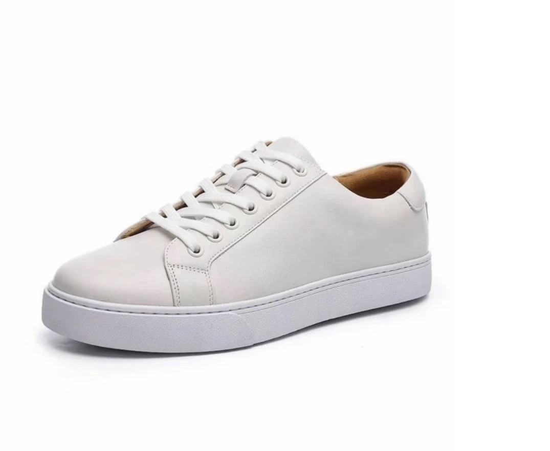 006lvc运动鞋牛皮百搭经典款男女情侣款舒适时尚女士厚底