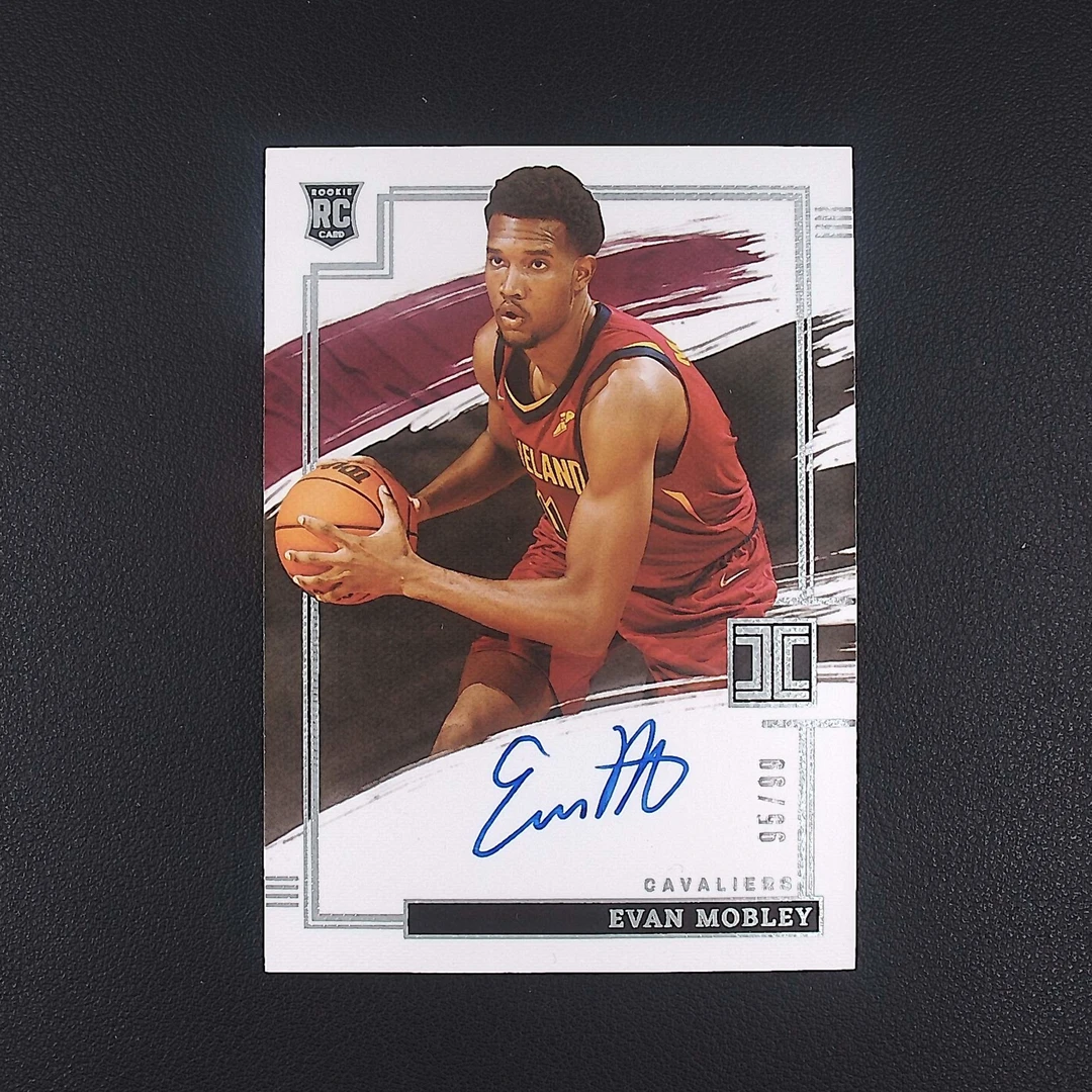 伊万莫布利 99编 小真金 帕尼尼NBA国宝手提签字球星卡