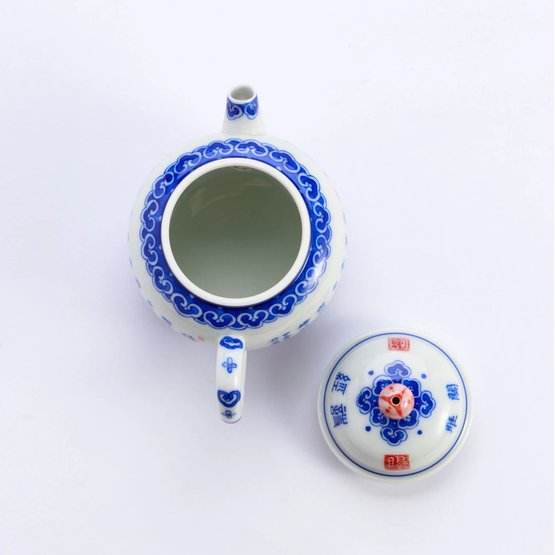 【李国庆专属】诗经·关雎炮口宫灯壶MX1139