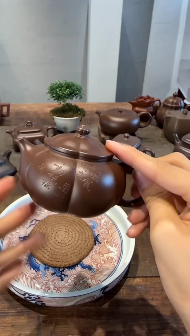 茶壶紫砂K**9大鱼海棠