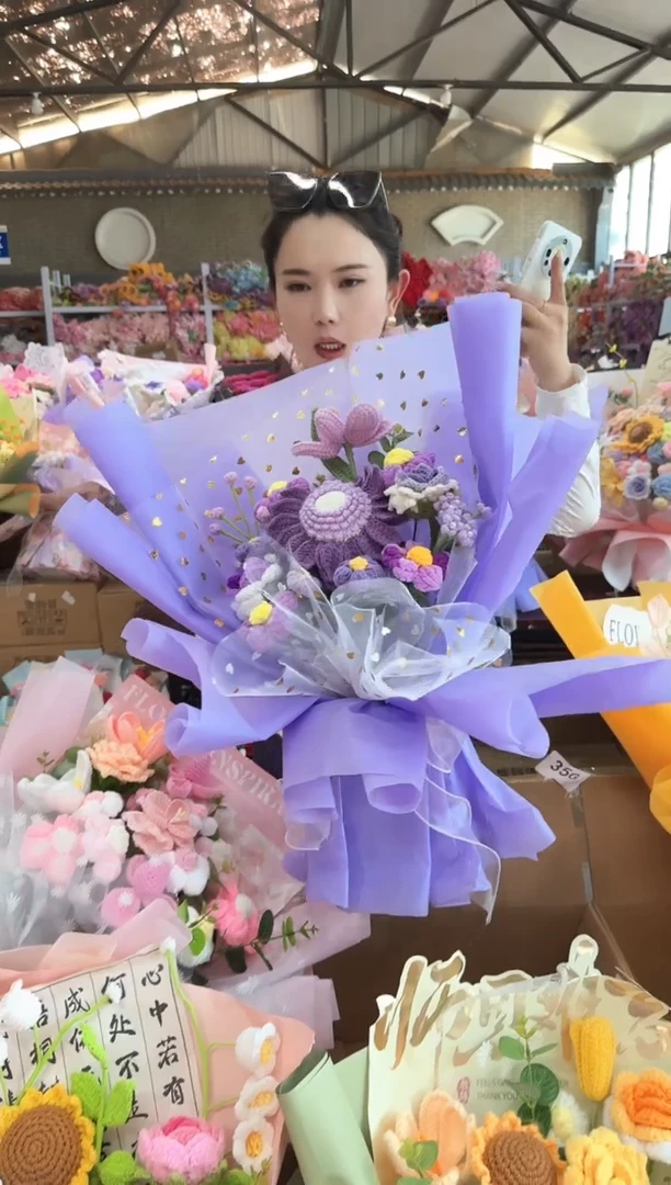 非遗手工定制花束，孤品清仓！！