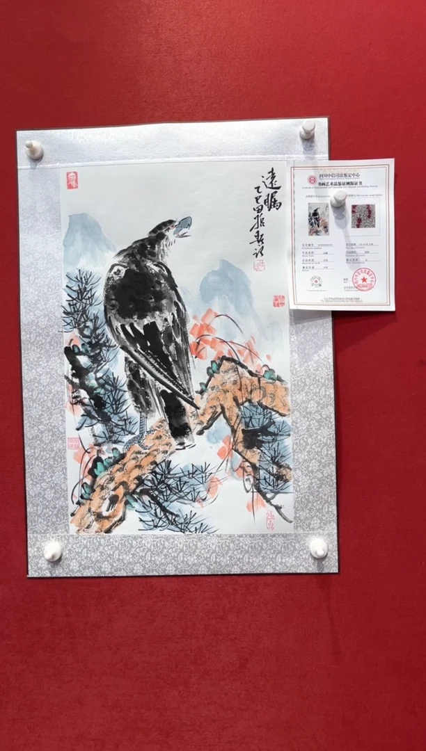 国画田哲老师现场创作 7