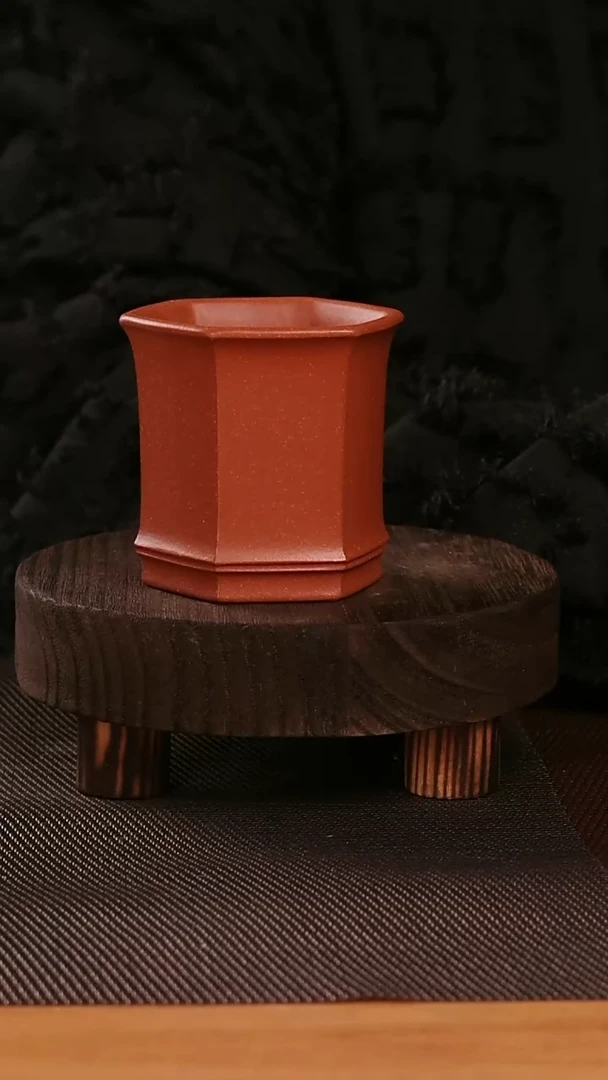 茶杯紫砂紫砂刻绘主人杯49