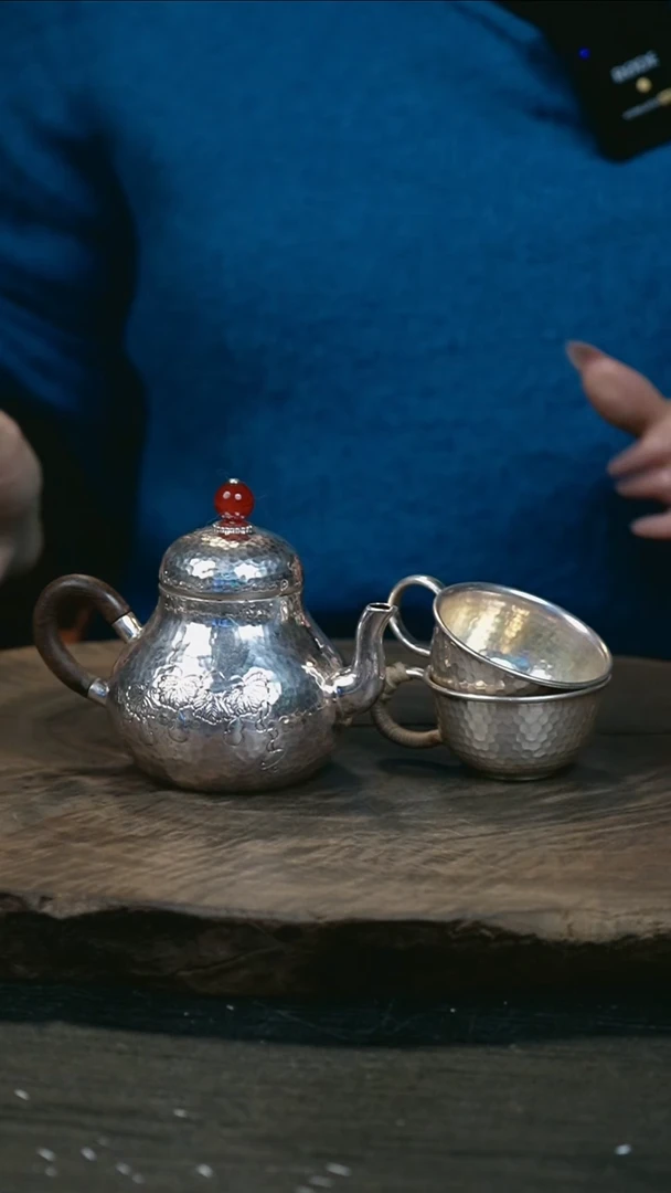 手工葫芦思婷银壶999