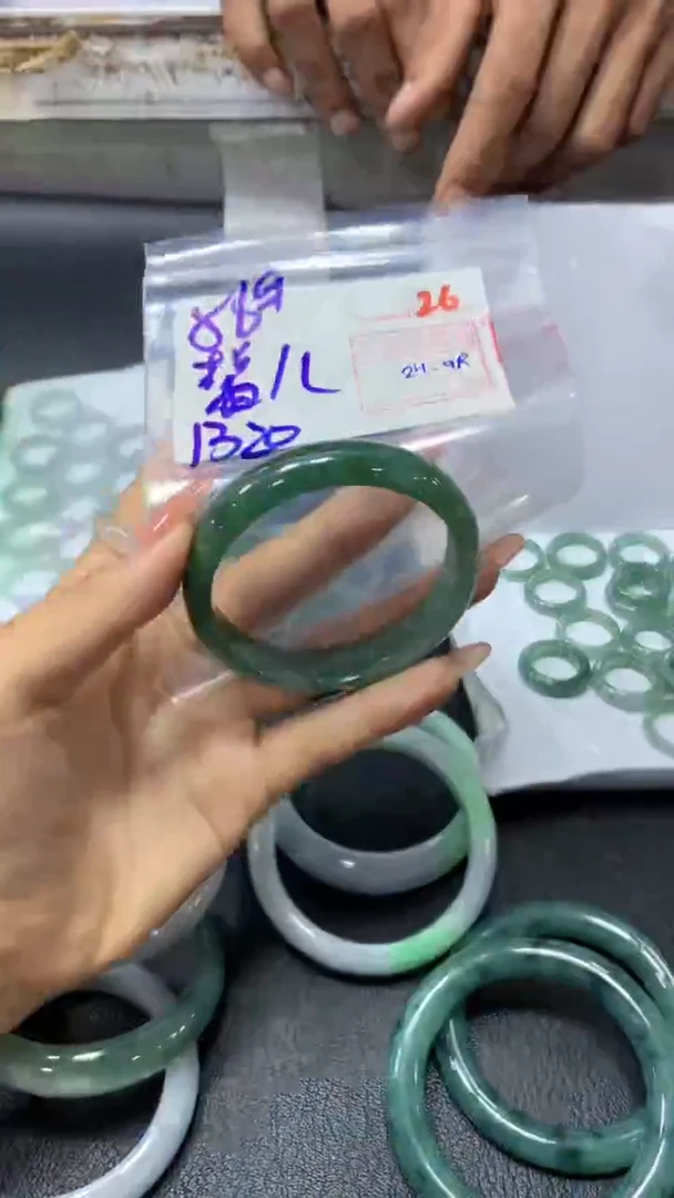 未镶嵌定制翡翠馨*儿26毛货需精细抛光定制+多样性发1+1320