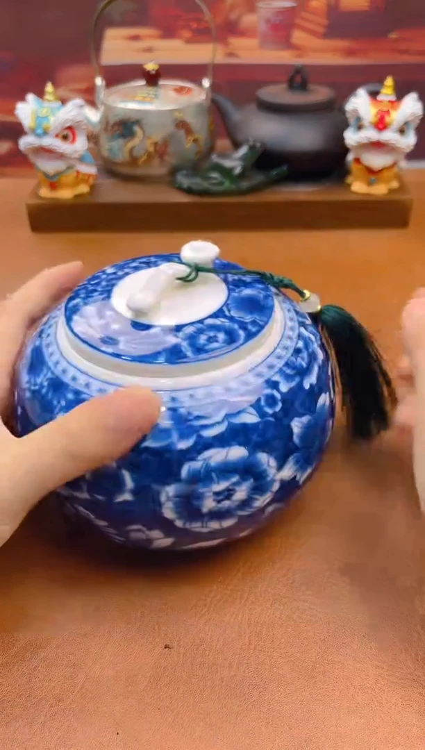 陶瓷茶具摆件旅行套组