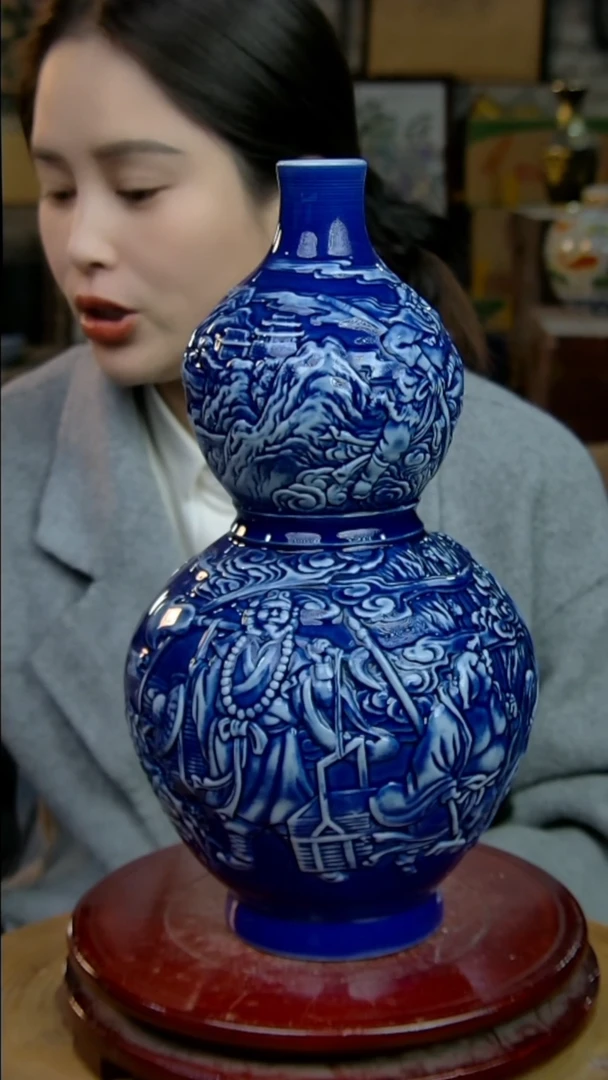 摆件陶景德镇陶瓷摆件990