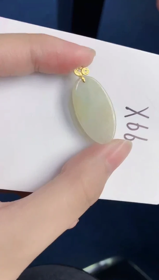 颈饰未镶嵌翡翠天然翡翠缅甸A货