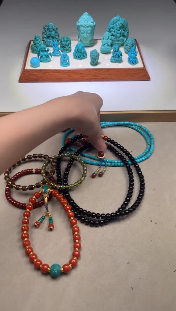 【闪购商品】南红玛瑙手串手串18K金镶嵌手串手串