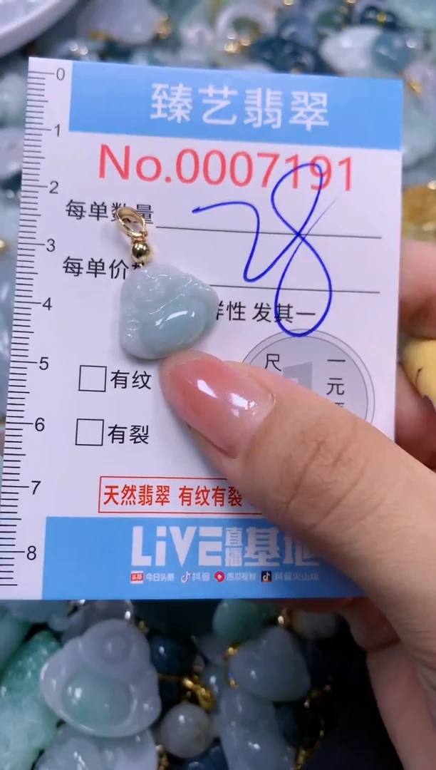 颈饰未镶嵌翡翠7191