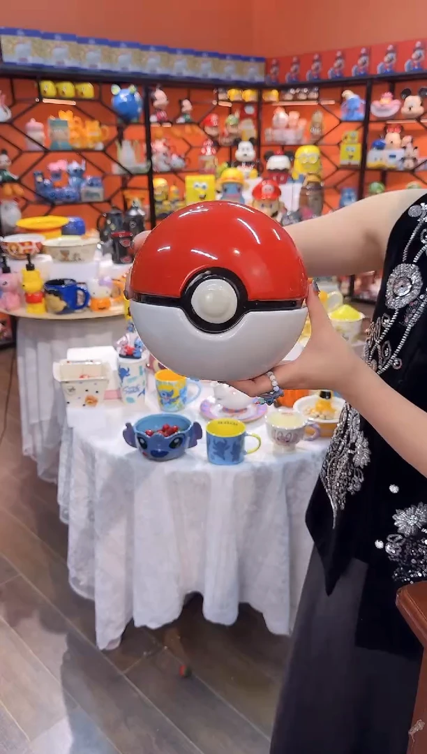 瓷片@@陶瓷精灵球储物罐