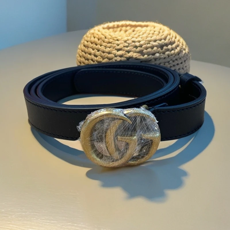 全新未使用 GUCCI/古驰 腰带 金扣 尺寸 90×36 全新未使用 YJ10