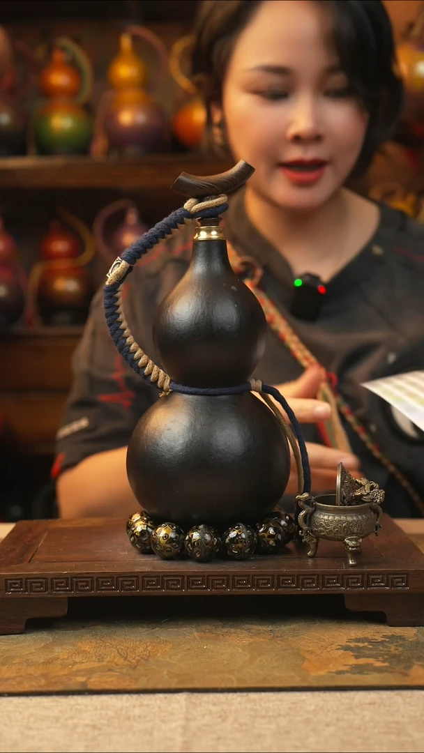 556大漆一物一拍记葫堂出品【不带手串】