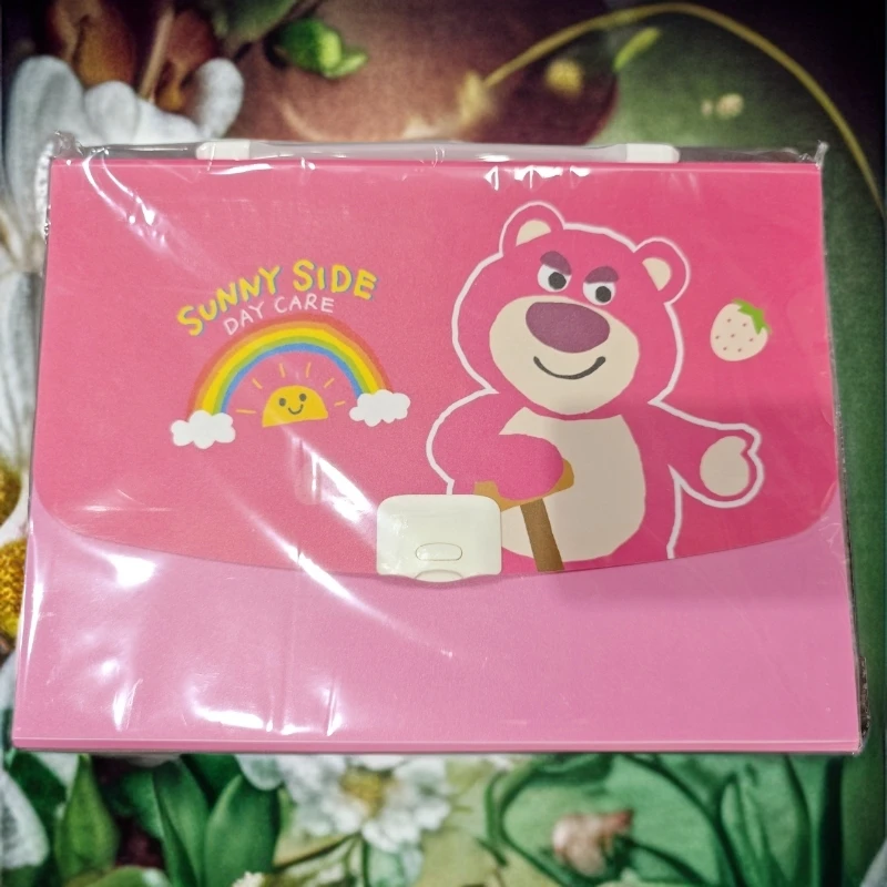 迪士尼草莓熊学生风琴包 1306