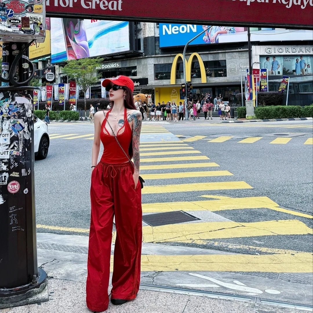 2025春季新款时尚背心吊带气质显瘦洋气休闲百搭性感辣妹内搭上衣