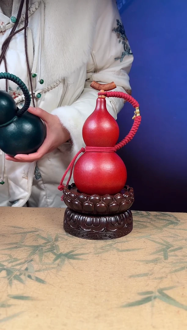 【闪购商品】33--大漆酒葫芦----400ML