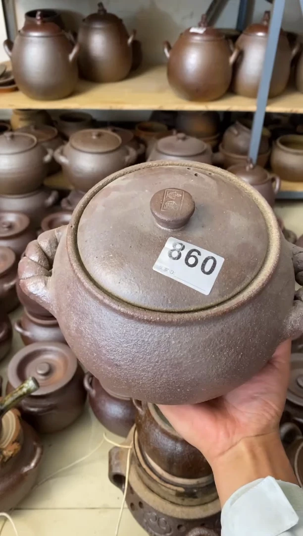 陶土2.5升 手把裂 860