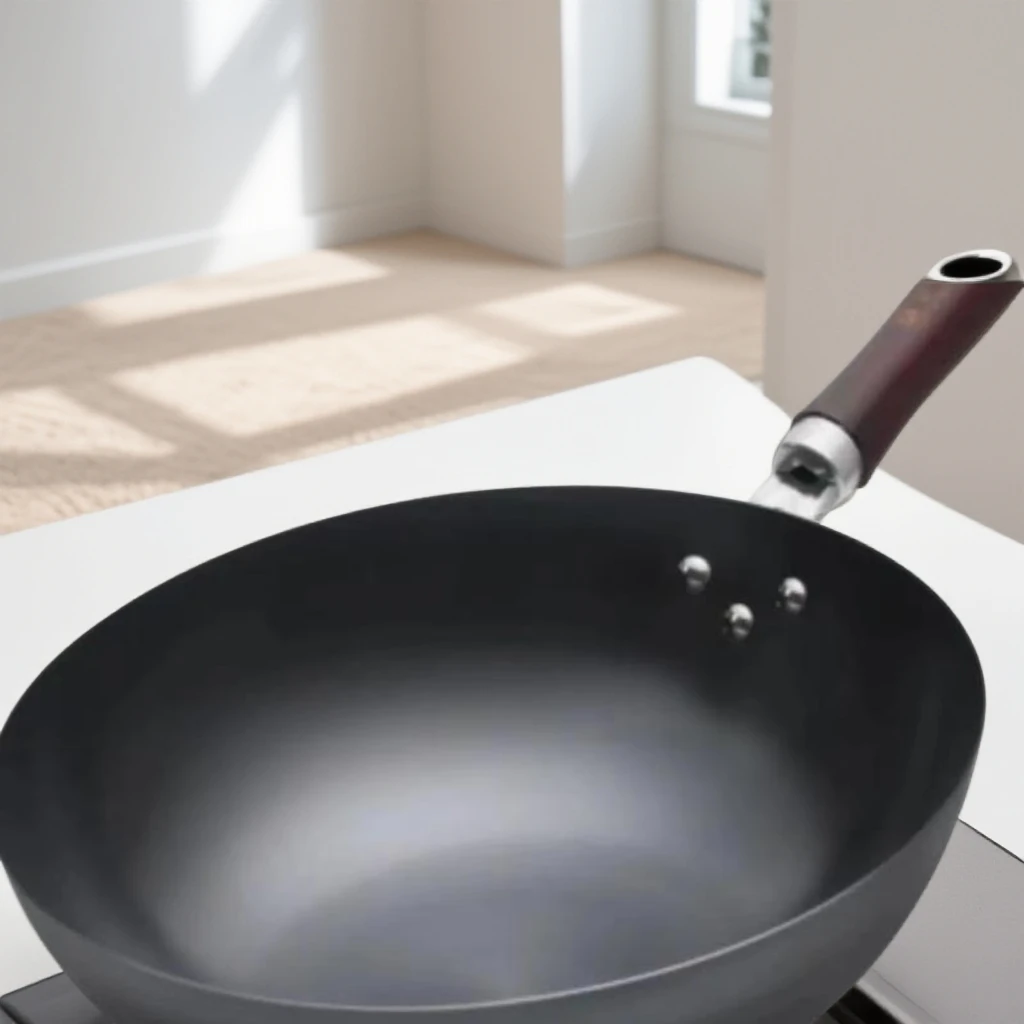 精铁锅无涂层 不生锈/炒锅