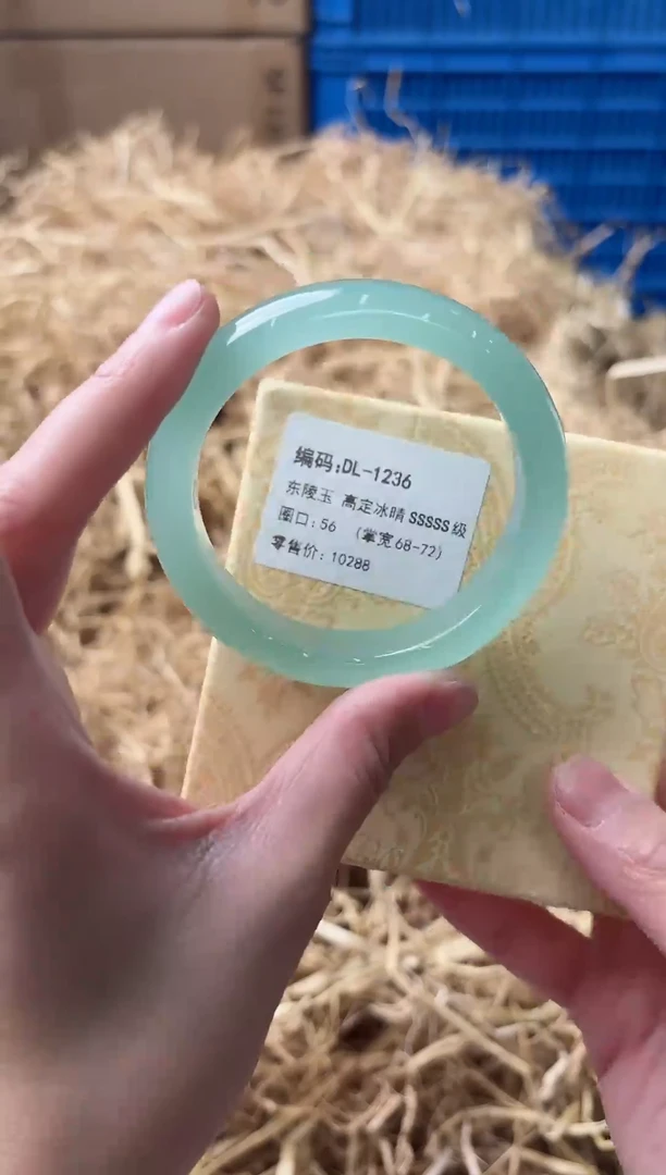 未镶嵌手镯石英质玉DL-1236