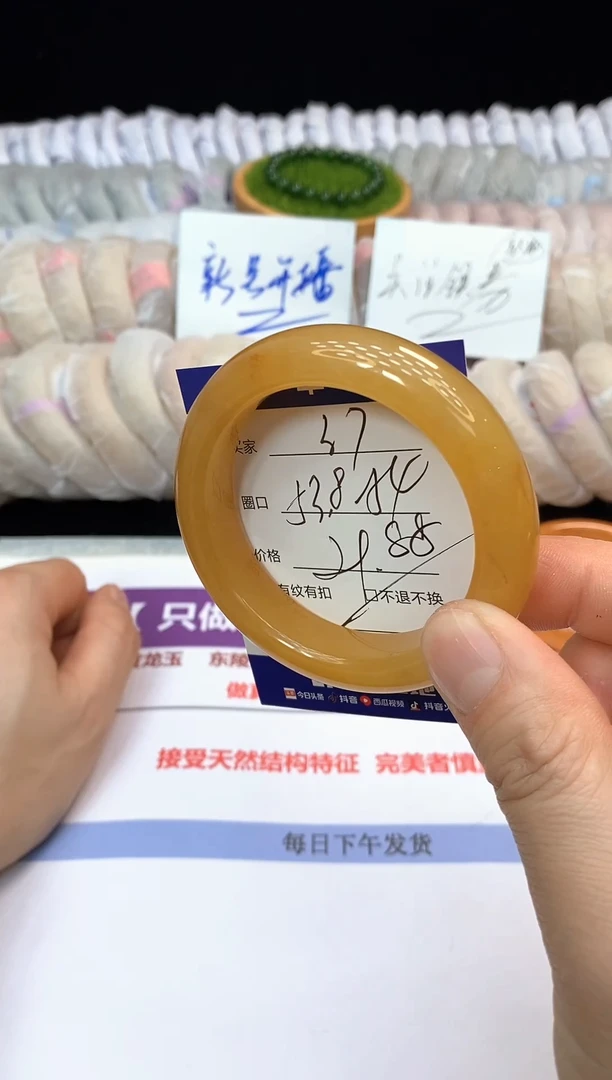 未镶嵌手镯石英质玉37