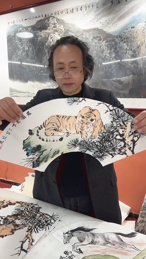 国画李火庆/国画/花鸟