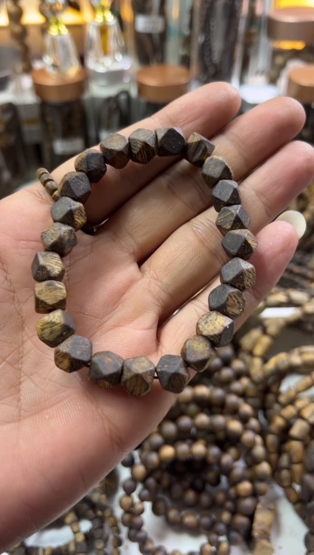 【闪购商品】沉香手串99沉新款绿棋钻石珠 多样性选其一