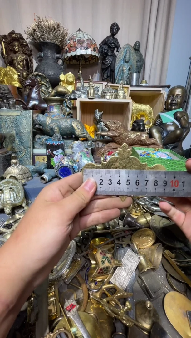 茶盏大阪回流商品铜器摆件99