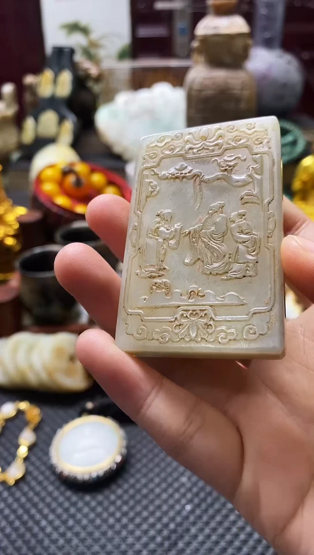 未镶嵌和田玉挂件牌子