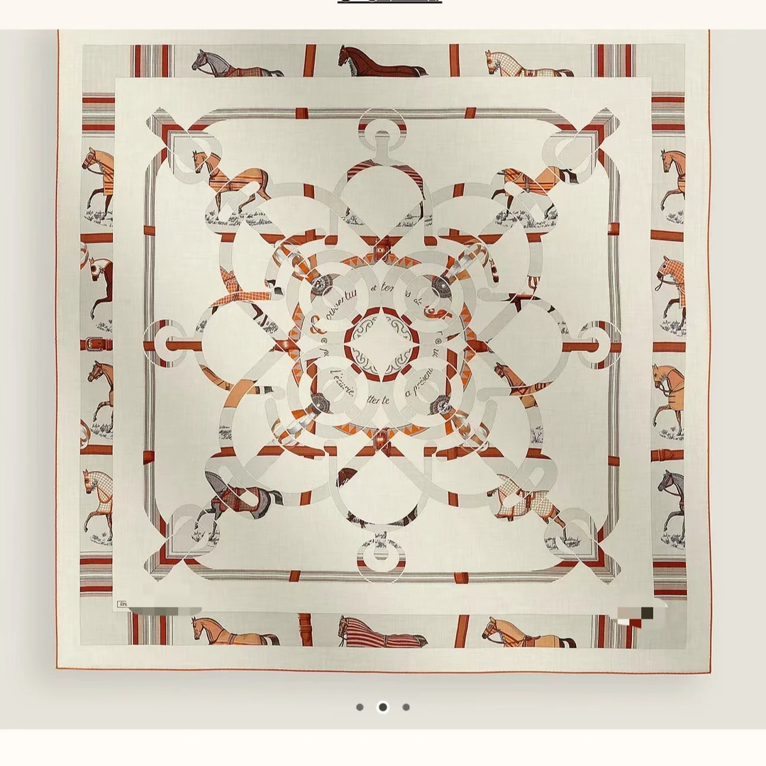 蔓雅【金质马刺与骏马的披挂叠印版】130双面丝绒气质