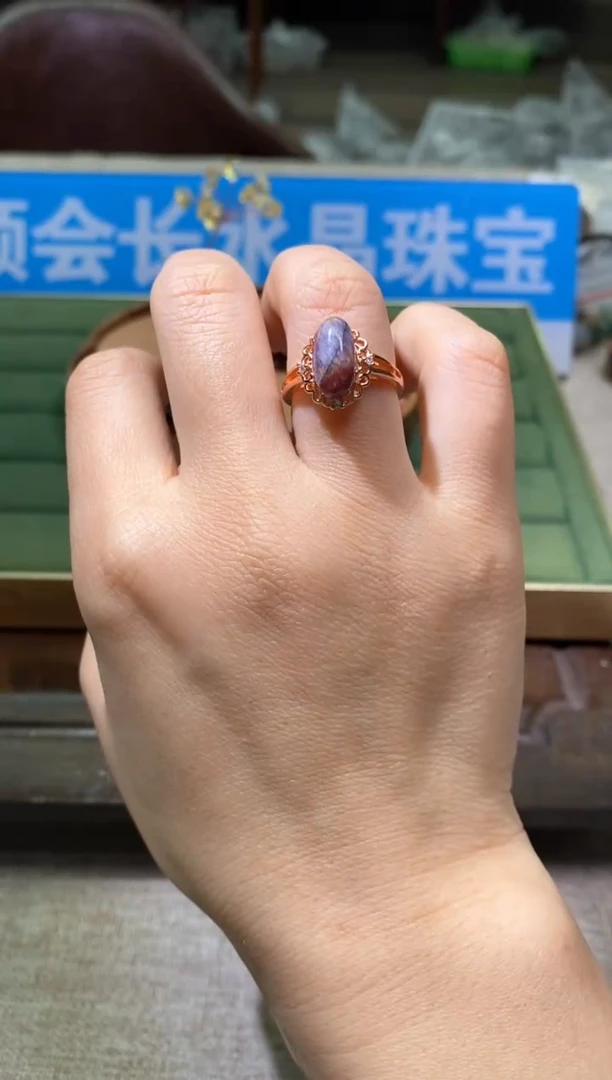 【闪购商品】水晶戒指未镶嵌多样性发一件090