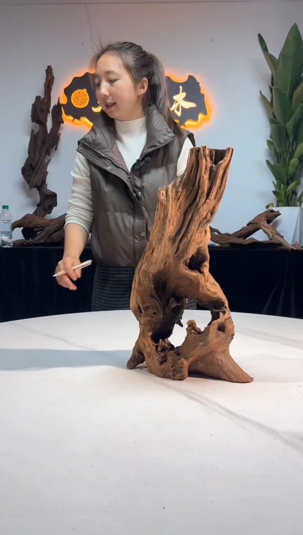 【闪购商品】柚木木雕一物一拍13