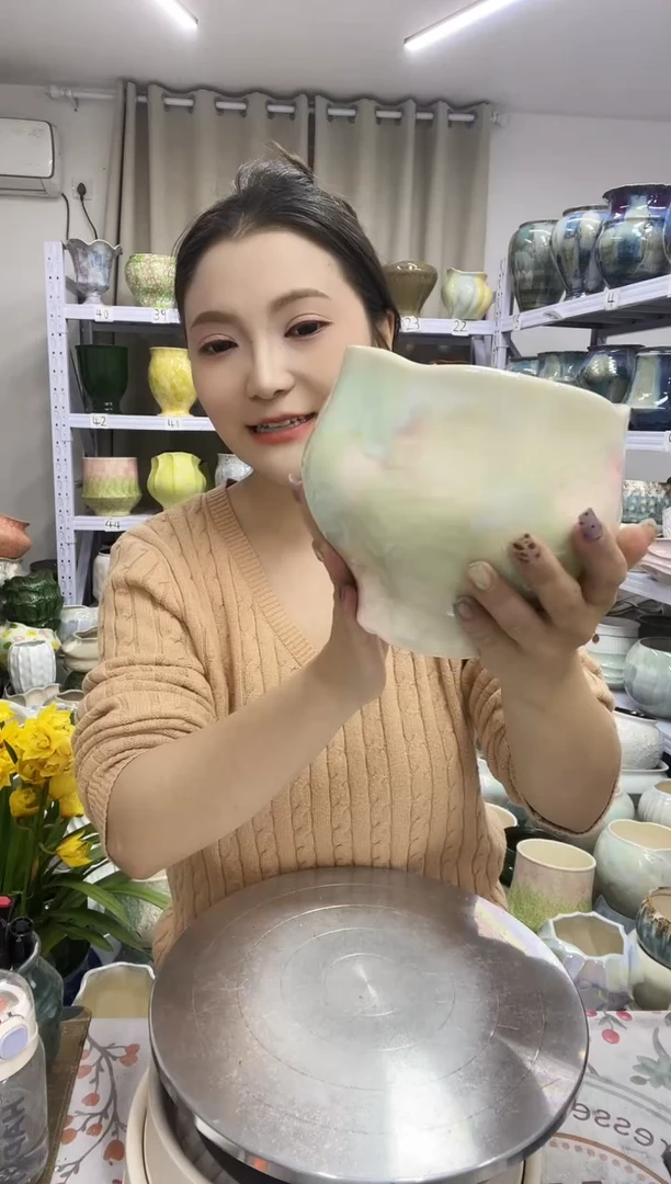 【12.1】花盆 高度：13.5  口径：12.5