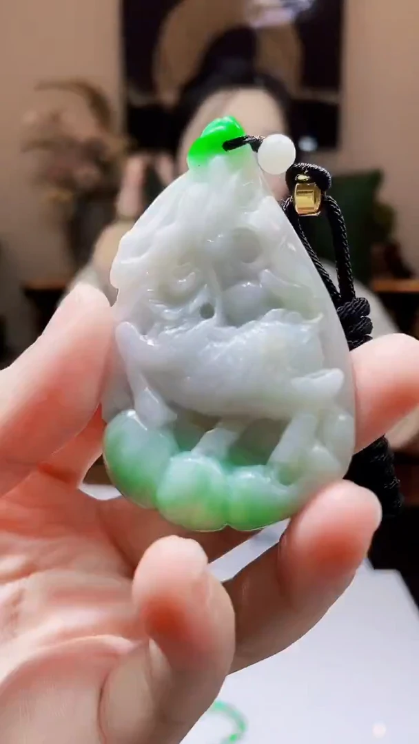 未镶嵌定制翡翠吊坠51