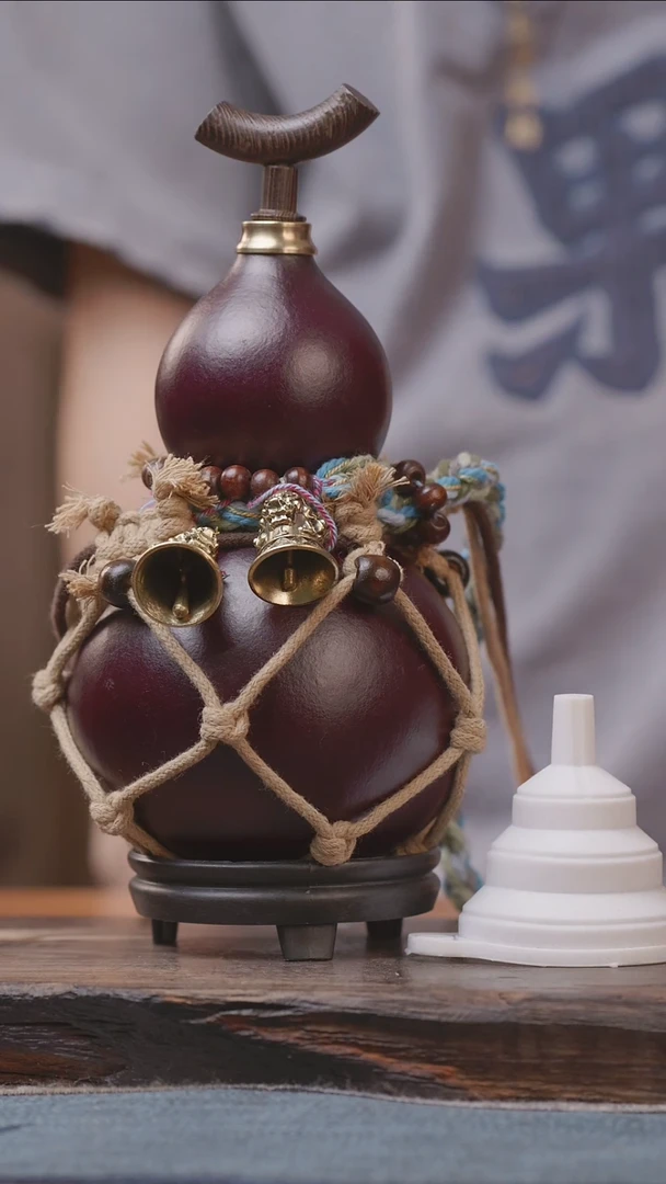 1466号精品大漆葫芦防腐防渗装水茶酒