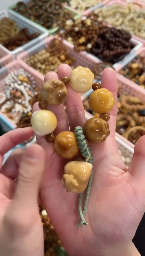 【闪购商品】菩提根/象牙果手串菩提根爱心猫爪手捻