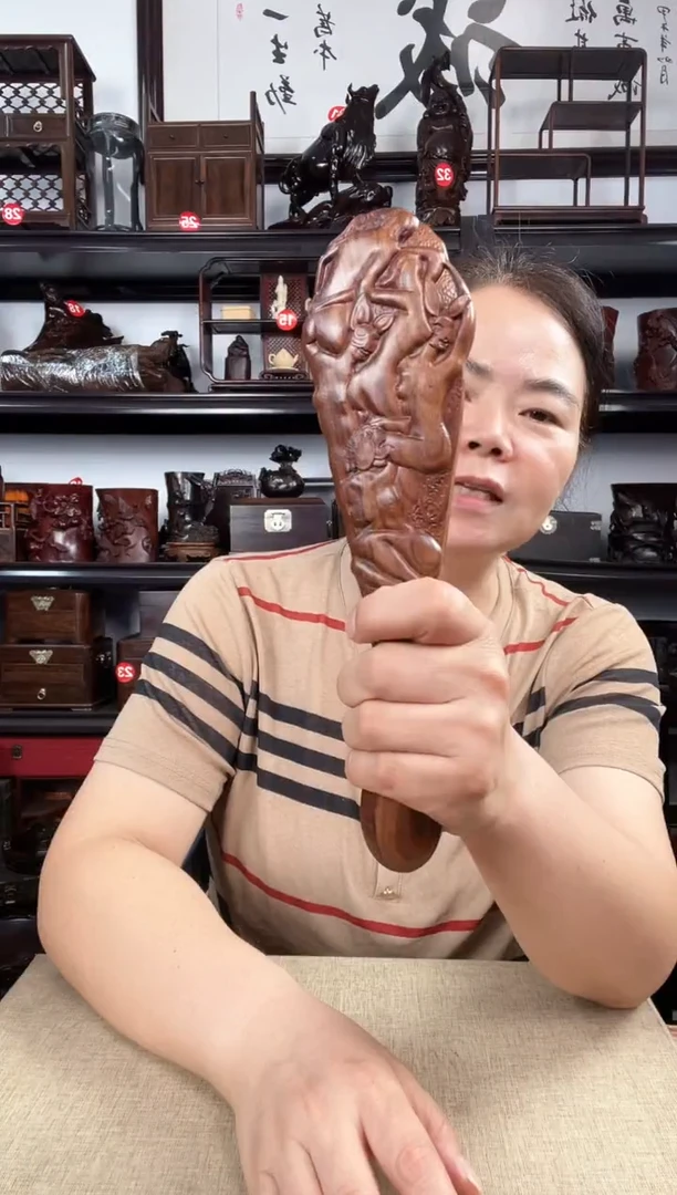 木捶背老李红木工艺品