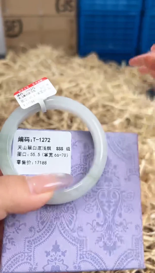 未镶嵌手镯石英质玉T-1272