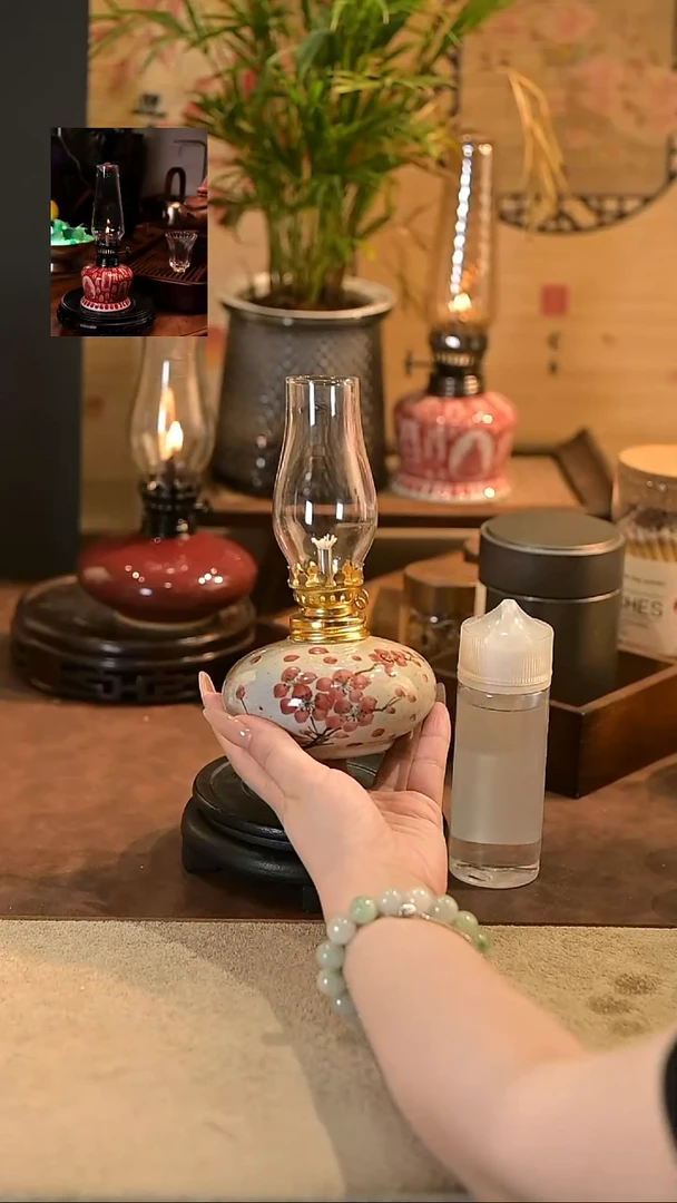 陶瓷景德镇陶瓷香薰灯摆件