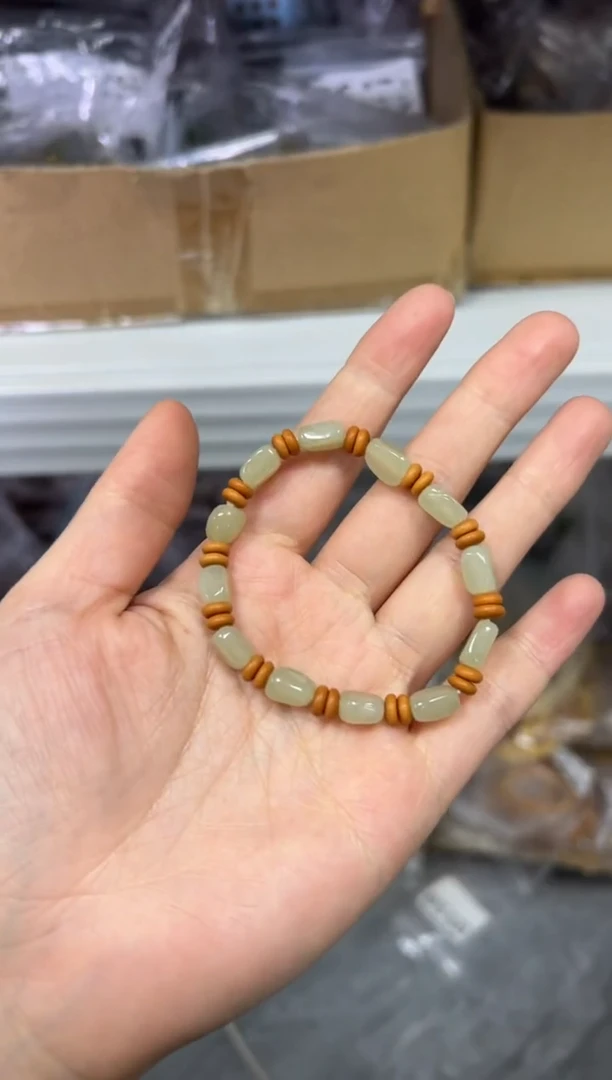 【闪购商品】和田玉手链未镶嵌和田玉籽随行款手链[008]