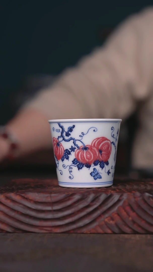 【闪购商品】阳春白雪釉里红就是好