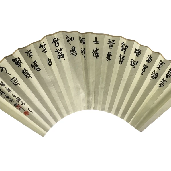 扇子吴贤军SZ02645葡萄美酒夜光杯