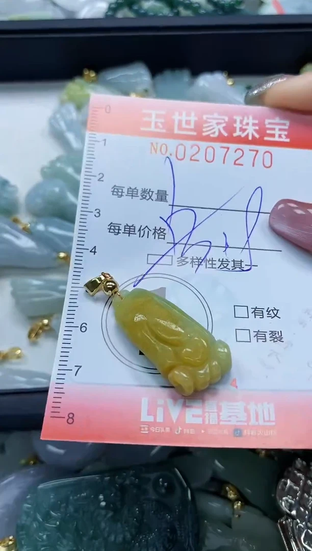【闪购商品】翡翠颈饰未镶嵌闪购0207270多样性发其一