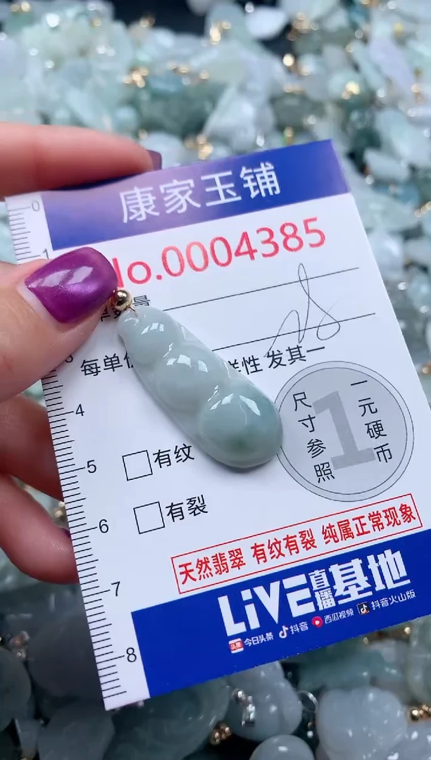 颈饰未镶嵌翡翠4385