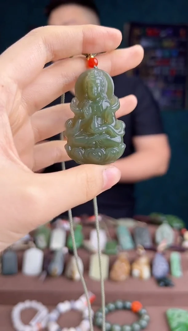 【闪购商品】和田玉颈饰未镶嵌ZZ 拍一发一 多样性发货