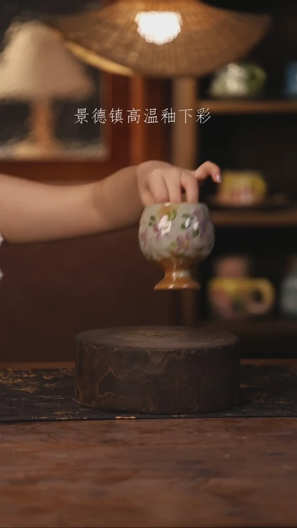 景德镇高温釉下手绘陶瓷419