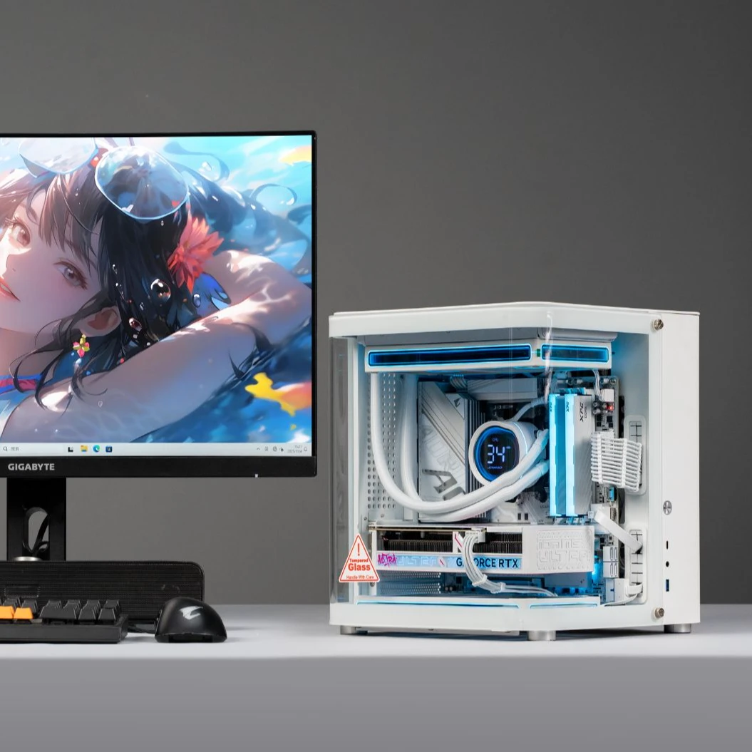 全店3期免息/乔思伯TK-1电脑主机14490f/9600x/5060ti整台式游戏